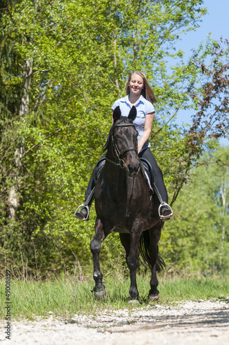 Photo: Beim Ausritt Beim Ausritt