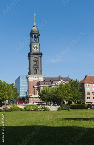 Photo: Hamburg Kirche Sankt Michel Hamburg Kirche Sankt Michel