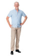 mature man isolated