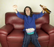 men and couch