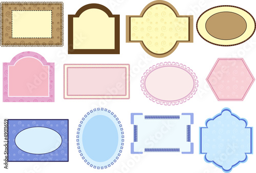 Illustration: labels labels