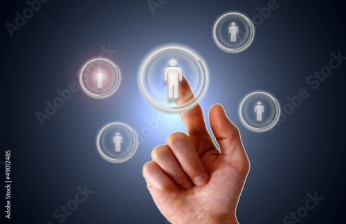 Photo: Social Media Interface Social Media Interface