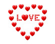 Illustration: Love in the heart Love in the heart