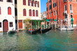 VENICE, ITALY, Gondolas,  canal, architecture