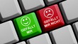 Meinungen online: Gefällt mir / Gefällt mir nicht