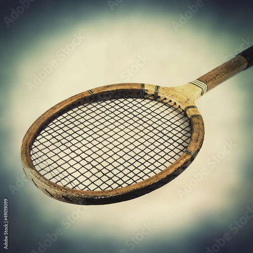 Photo: wood tennis racket wood tennis racket