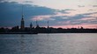 Morning cityscape Time Lapse