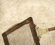racquet in frame