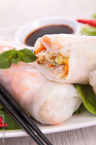 Photo: vietnamese spring roll vietnamese spring roll