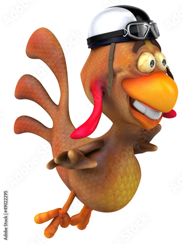 Illustration: Fun chicken Fun chicken