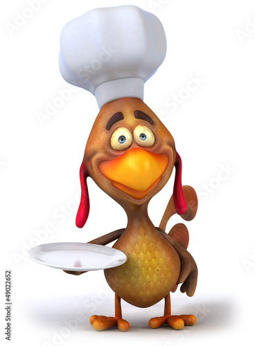 Illustration: Fun chicken Fun chicken