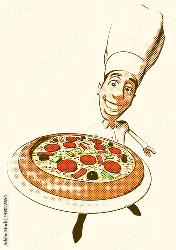 Illustration: Fun chef Fun chef