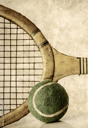 Photo: retro style tennis retro style tennis