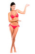 Photo: Welcoming woman in bikini Welcoming woman in bikini