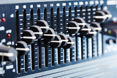 Photo: Graphic equalizer Graphic equalizer