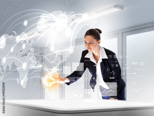 Photo: Business communications Business communications