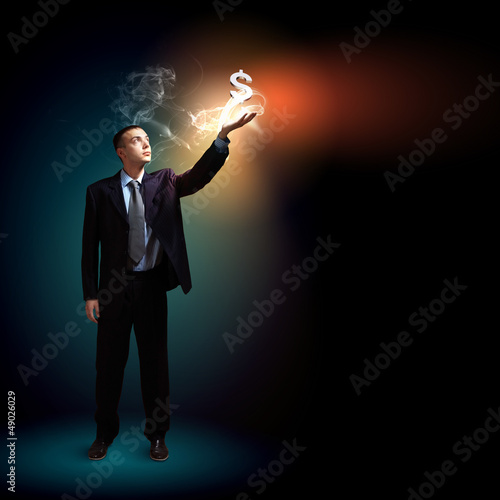 Photo: Modern people doing business concept Modern people doing business concept