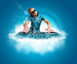 dj and mixer