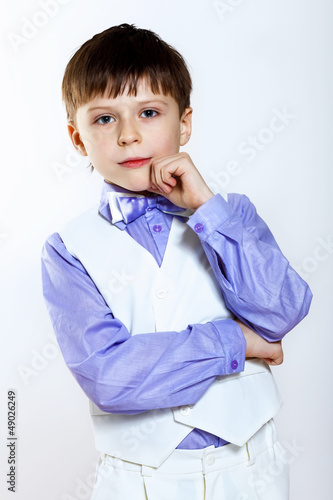 Photo: Portrait of a little boy Portrait of a little boy