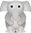kleiner grauer Elefant