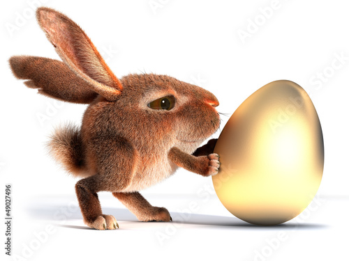 Illustration: Easter bunny Easter bunny