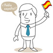 Geschäftsmann, spanisch, Habla espanol