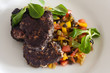 Pork Tenderloin in Poppy Seeds with olive salsa