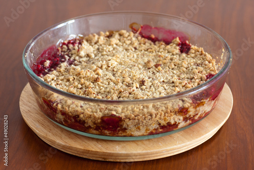 Photo: Raspberry Crumble Raspberry Crumble