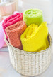 color towels