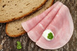 Kochschinken, Graubrot