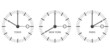 Zeitzonen, uhr, Time zone clock, Paris, Tokio, New York