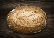 Loaf of multigrain artisan bread