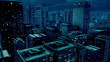 Cityscape flight