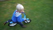 child riding a bike