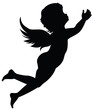 Silhouette of an angel
