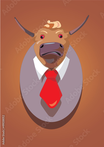 Vector: Taurus. 12 Signs of the Zodiac. Taurus. 12 Signs of the Zodiac.