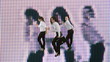 Vídeo: Business women dance energetically. Business women dance energetically.