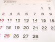February 2013  Gregorian and lunar calender from Thailand