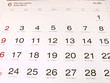 June 2013  Gregorian and lunar calender from Thailand