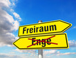 Freiraum statt Enge