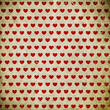 grunge background with hearts