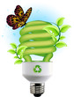 Vector: Bulb - Ecological concept Bulb - Ecological concept