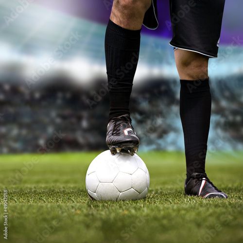 Photo: soccer game soccer game