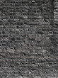Black brick wall texture