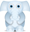 kleiner blauer Elefant