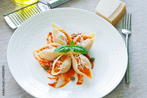 Photo: Pasta with salmon Pasta with salmon