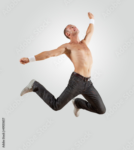 Photo: Modern style dancer posing Modern style dancer posing