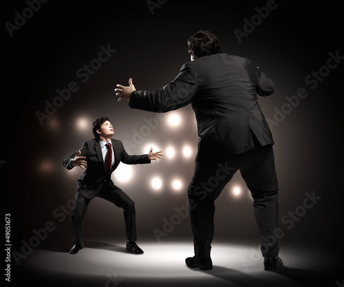 Photo: Business dispute Business dispute