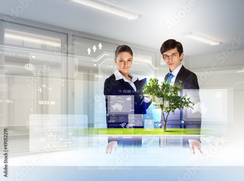 Photo: Environmental problems and high-tech innovations Environmental problems and high-tech innovations