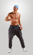 young man dancing hip hop